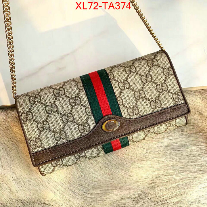 Gucci Bags(4A)-Wallet-,ID:TA374,$: 72USD