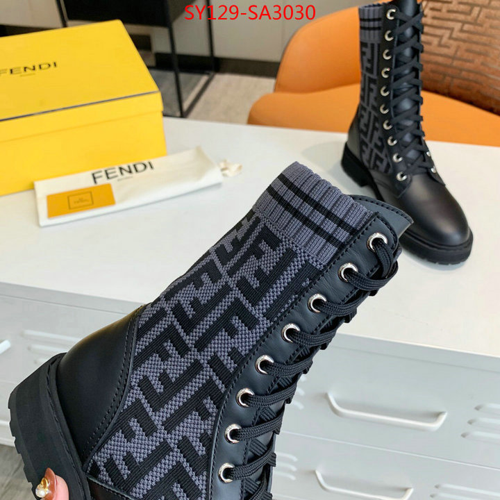 Women Shoes-Fendi,best replica quality , ID:SA3030,$: 129USD