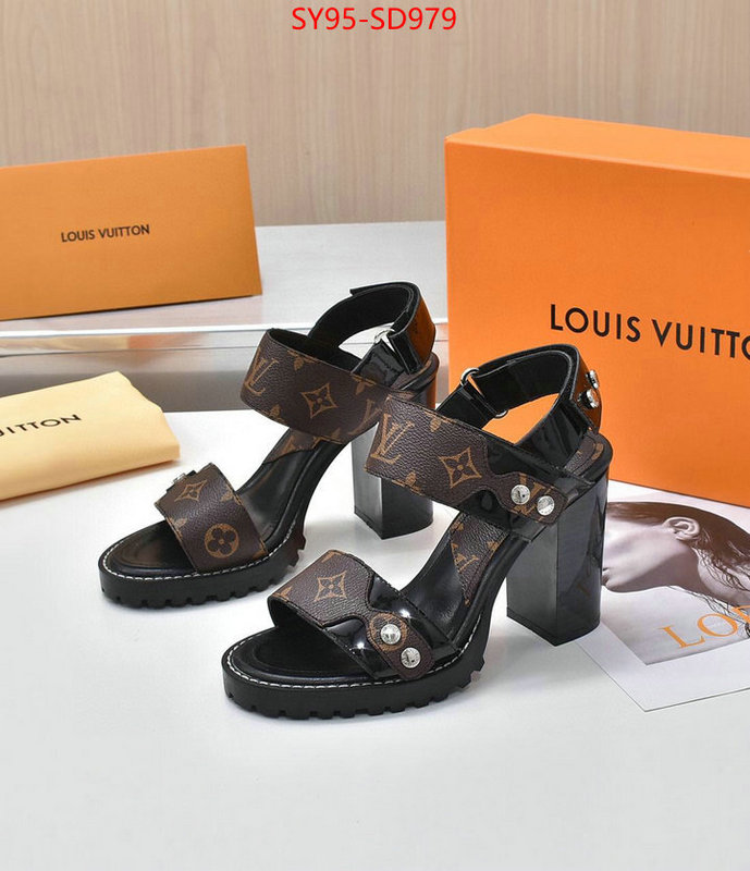 Women Shoes-LV,fake aaaaa , ID: SD979,$: 95USD