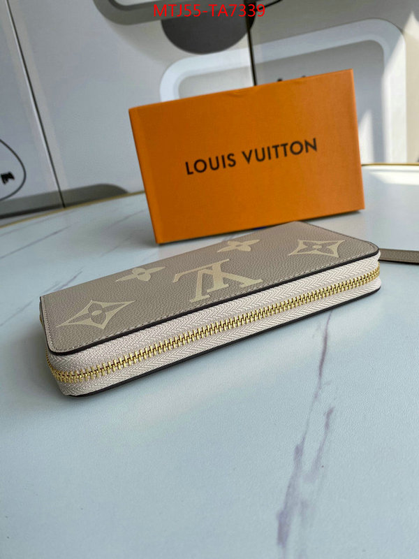 LV Bags(4A)-Wallet,ID: TA7339,$: 55USD