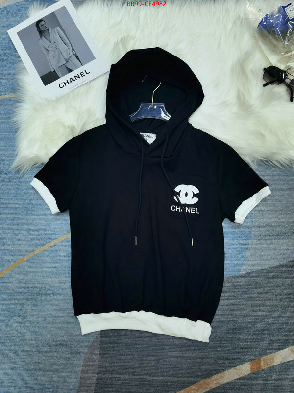 Clothing-Chanel,found replica , ID: CE4982,$: 99USD