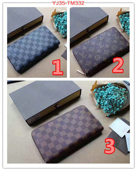 LV Bags(4A)-Wallet,ID: TM332,$:35USD