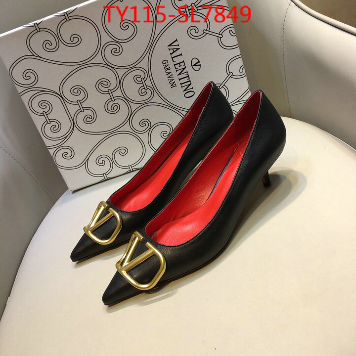 Women Shoes-Valentino,2023 aaaaa replica 1st copy , ID: SL7849,$: 115USD