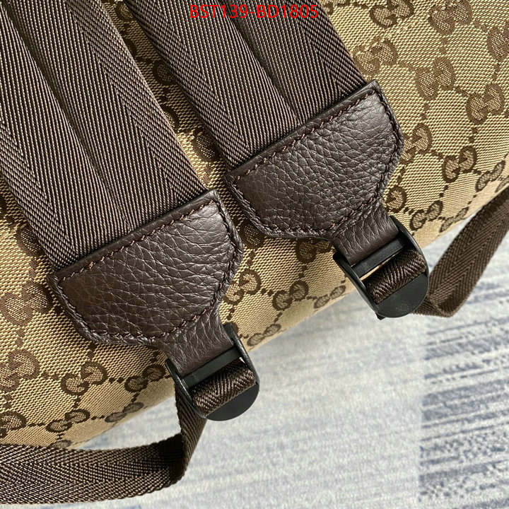 Gucci Bags(TOP)-Backpack-,best quality replica ,ID: BD1805,$: 139USD