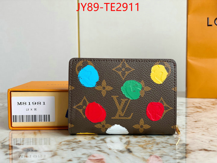 LV Bags(TOP)-Wallet,ID: TE2911,$: 89USD