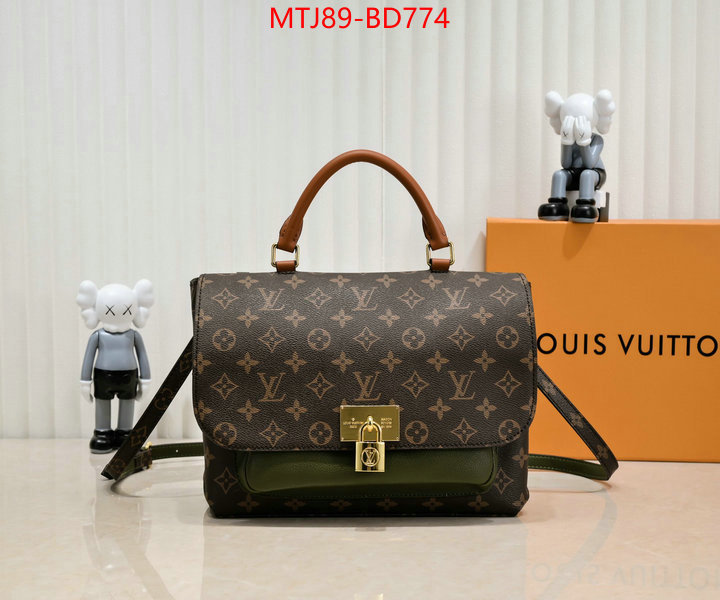 LV Bags(4A)-Handbag Collection-,ID: BD774,$: 89USD