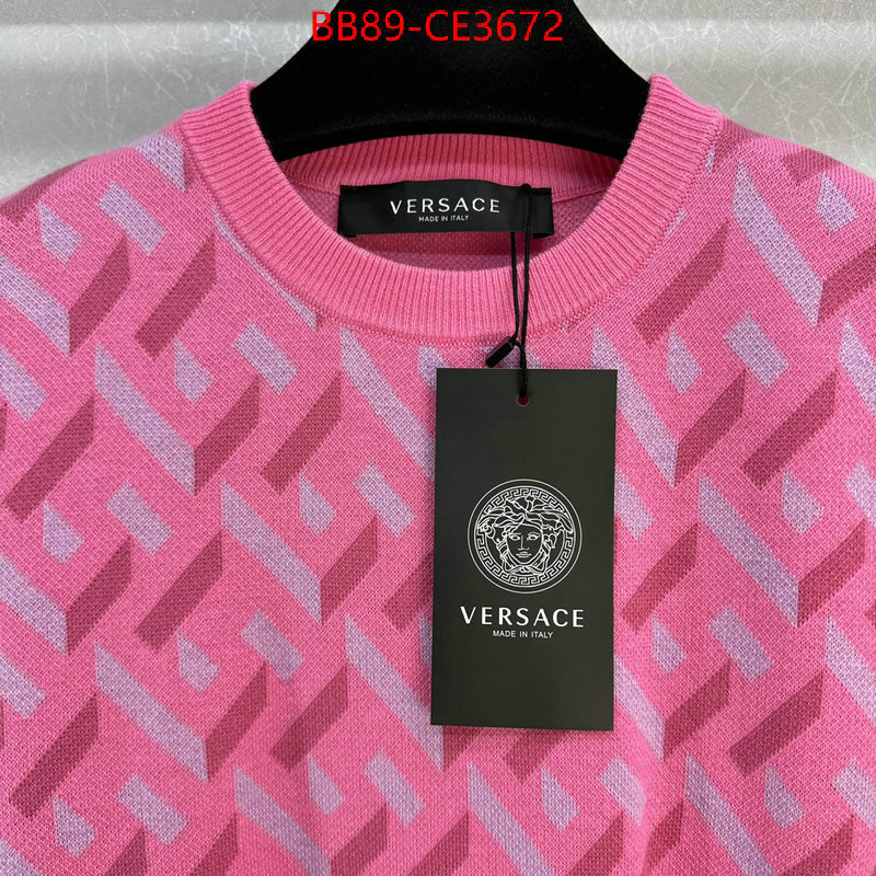 Clothing-Versace,new designer replica , ID: CE3672,$:89USD