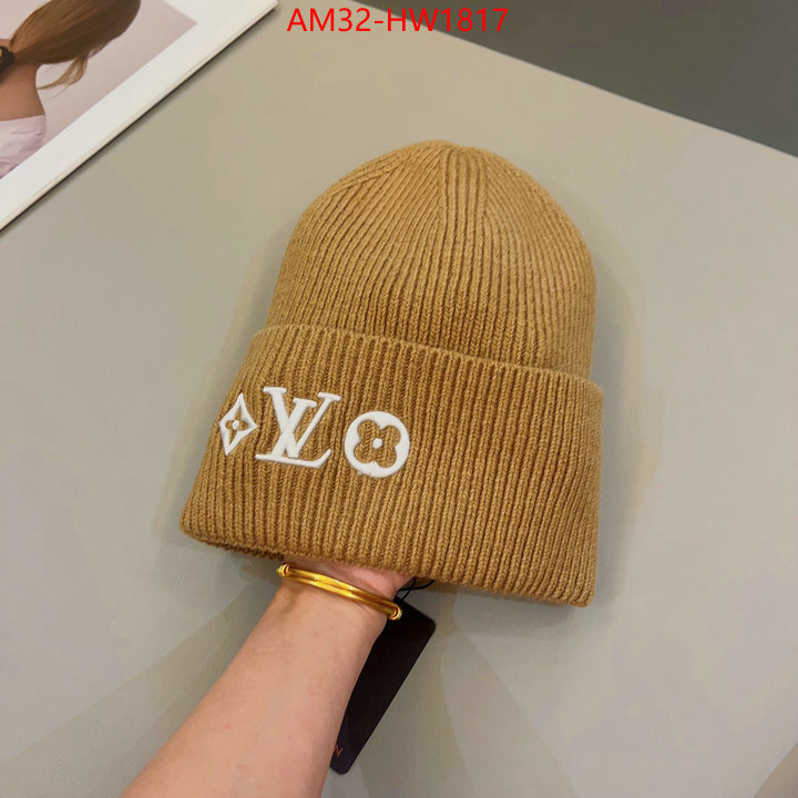 Cap (Hat)-LV,high quality designer replica , ID: HW1817,$: 32USD