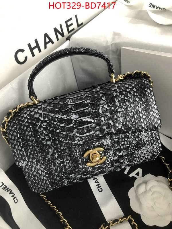 Chanel Bags(TOP)-Diagonal-,ID: BD7417,$: 329USD