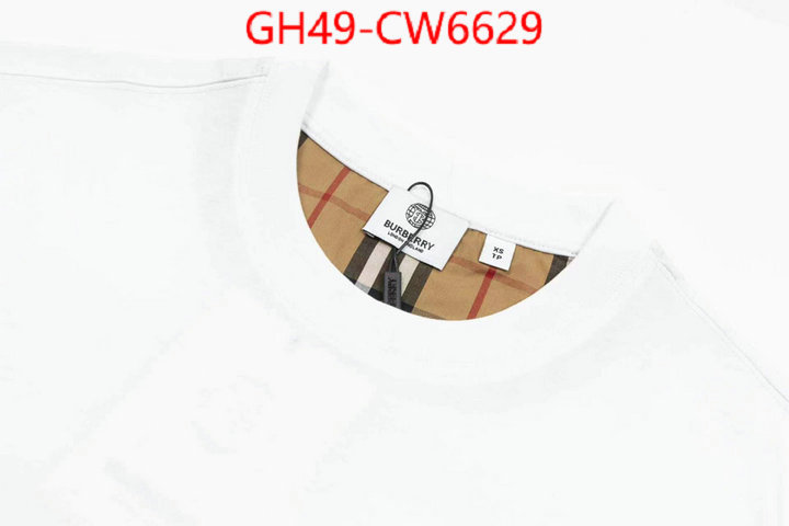 Clothing-Burberry,first top , ID: CW6629,$: 49USD