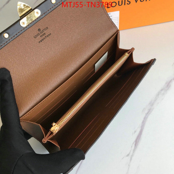 LV Bags(4A)-Wallet,ID: TN3789,$: 55USD