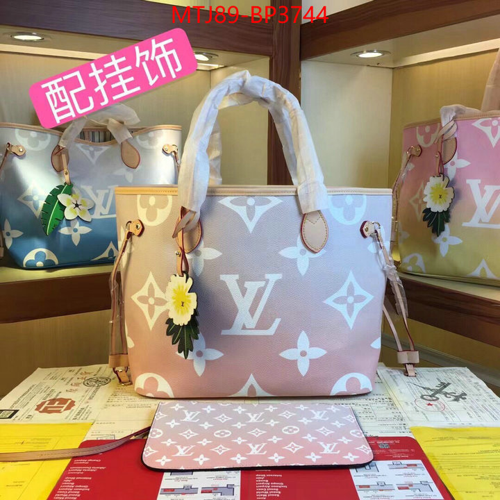 LV Bags(4A)-Neverfull-,brand designer replica ,ID: BP3744,$: 89USD