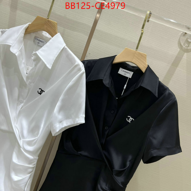 Clothing-Chanel,the quality replica , ID: CE4979,$: 125USD