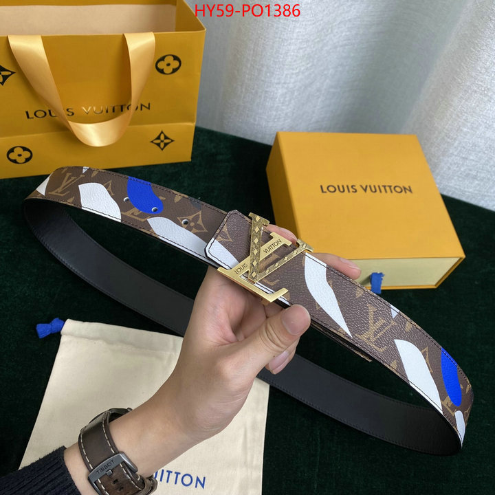 Belts-LV,replica for cheap , ID: PO1386,$: 59USD