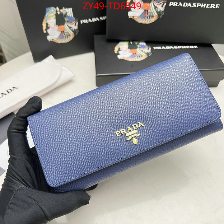 Prada Bags(4A)-Wallet,1:1 replica ,ID: TD6549,$: 49USD