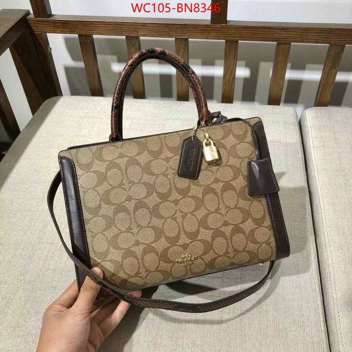 Coach Bags(4A)-Handbag-,what is a counter quality ,ID: BN8346,$: 105USD