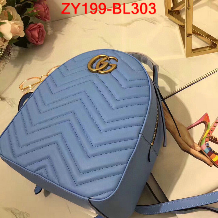 Gucci Bags(TOP)-Backpack-,what's the best place to buy replica ,ID: BL303,$:199USD