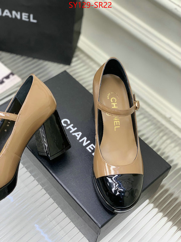 Women Shoes-Chanel,mirror copy luxury , ID: SR22,$: 129USD