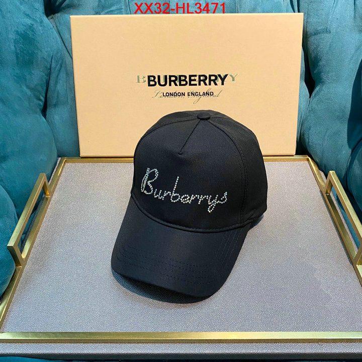 Cap (Hat)-Burberry,fake high quality , ID: HL3471,$: 32USD