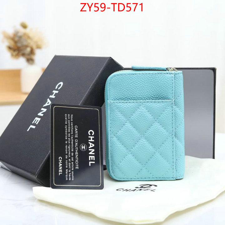 Chanel Bags(4A)-Wallet-,ID: TD571,$: 59USD