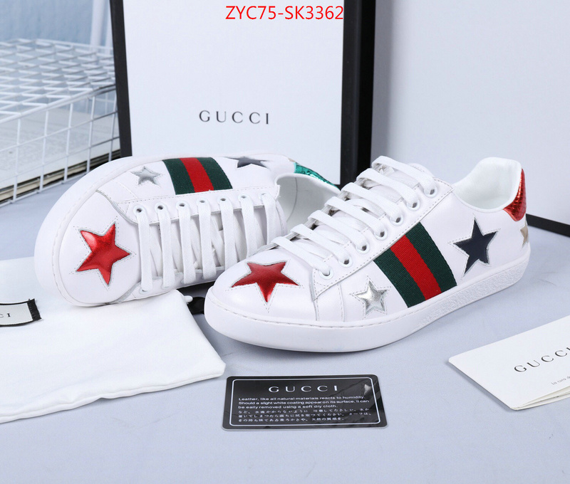 Women Shoes-Gucci,7 star quality designer replica , ID: SK3362,$:75USD