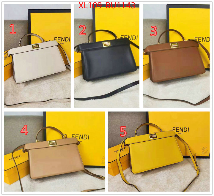 Fendi Bags(4A)-Peekaboo,2023 luxury replicas ,ID: BU1143,$: 109USD