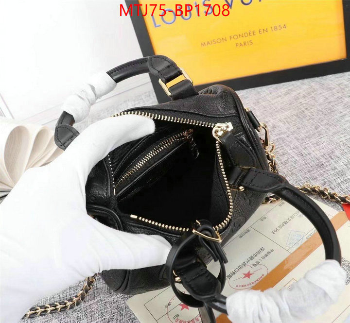 LV Bags(4A)-Speedy-,replica wholesale ,ID: BP1708,$: 75USD