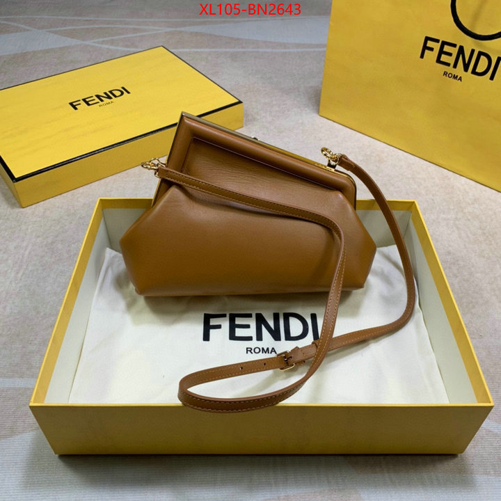 Fendi Bags(4A)-First Series-,wholesale 2023 replica ,ID: BN2643,$: 105USD