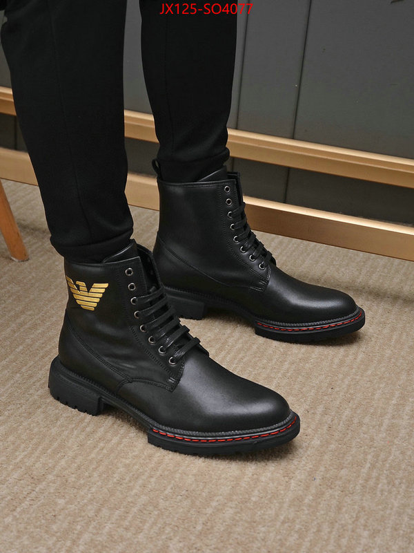 Men Shoes-Boots,buy first copy replica , ID: SO4077,$: 125USD