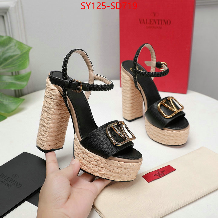 Women Shoes-Valentino,designer 7 star replica , ID: SD719,$: 125USD