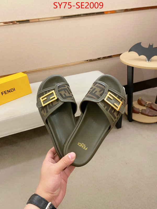 Men Shoes-Fendi,2023 luxury replicas , ID: SE2009,$: 75USD