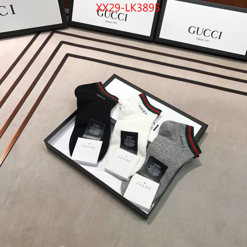 Sock-Gucci,the quality replica , ID: LK3895,$:29USD