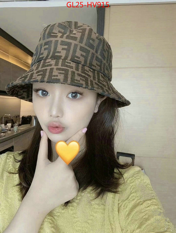 Cap (Hat)-Fendi,high quality aaaaa replica , ID: HV915,$: 25USD