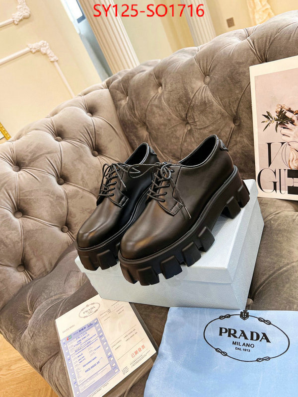 Women Shoes-Prada,replcia cheap , ID: SO1716,$: 125USD