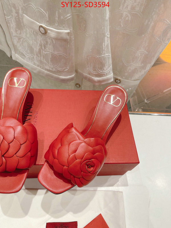 Women Shoes-Valentino,high quality 1:1 replica , ID: SD3594,$: 125USD