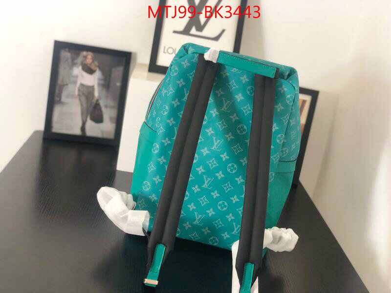 LV Bags(4A)-Backpack-,ID: BK3443,$:99USD