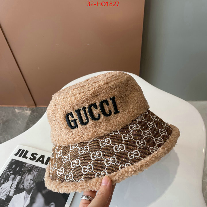 Cap (Hat)-Gucci,new designer replica , ID: HO1827,$: 32USD