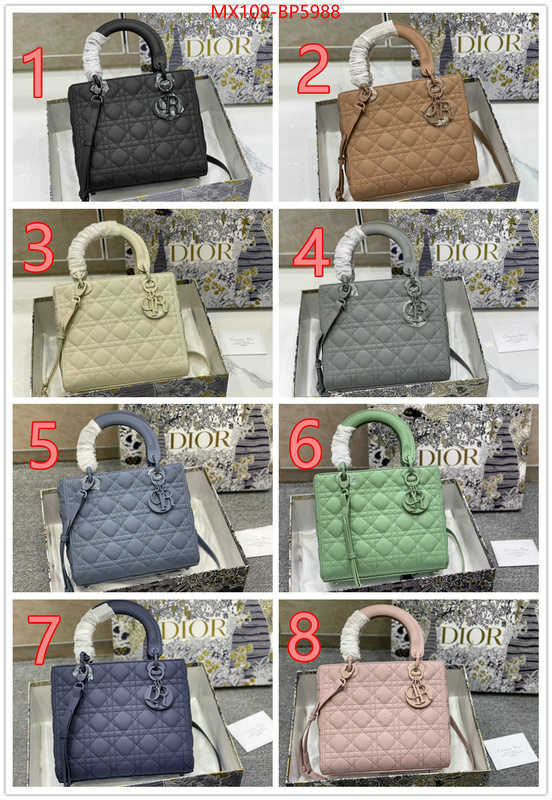 Dior Bags(4A)-Lady-,ID: BP5988,$: 109USD