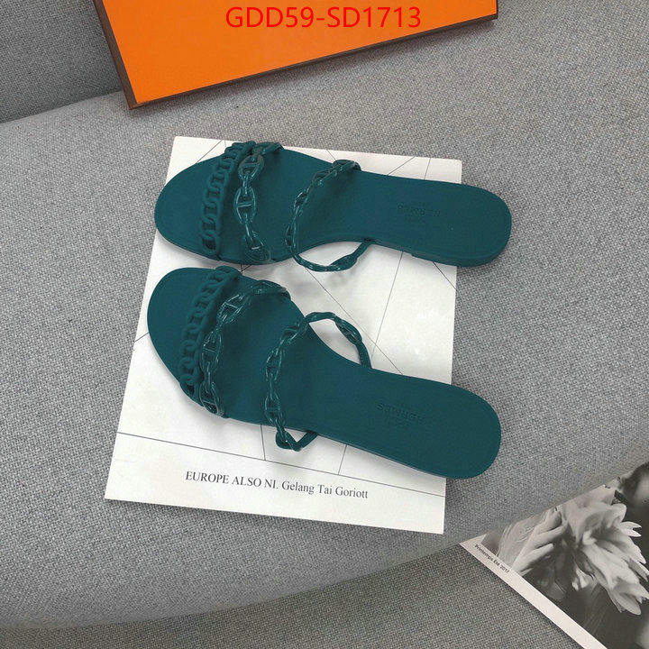 Women Shoes-Hermes,cheap high quality replica , ID: SD1713,$: 59USD