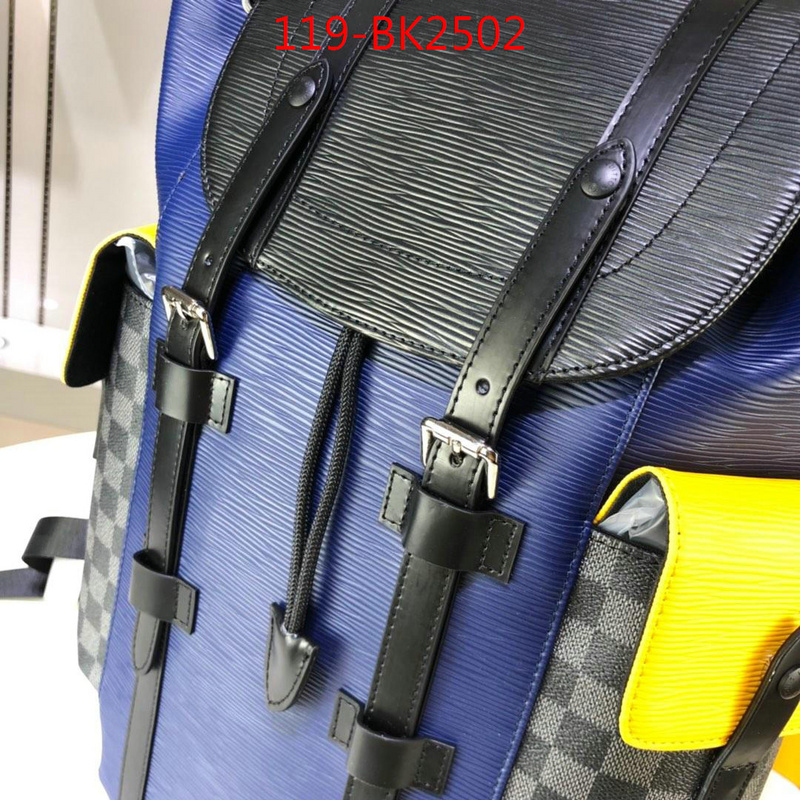LV Bags(4A)-Backpack-,ID: BK2502,$:119USD