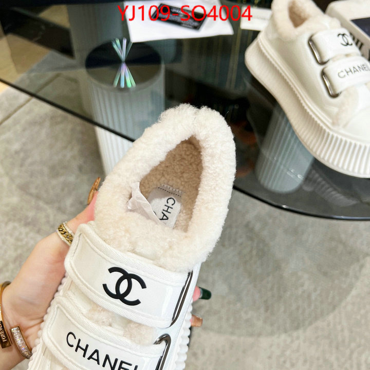 Women Shoes-Chanel,mirror copy luxury , ID: SO4004,$: 109USD