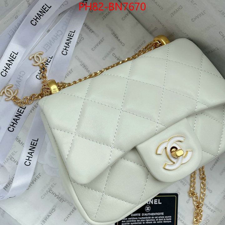 Chanel Bags(4A)-Diagonal-,ID: BN7670,$: 82USD