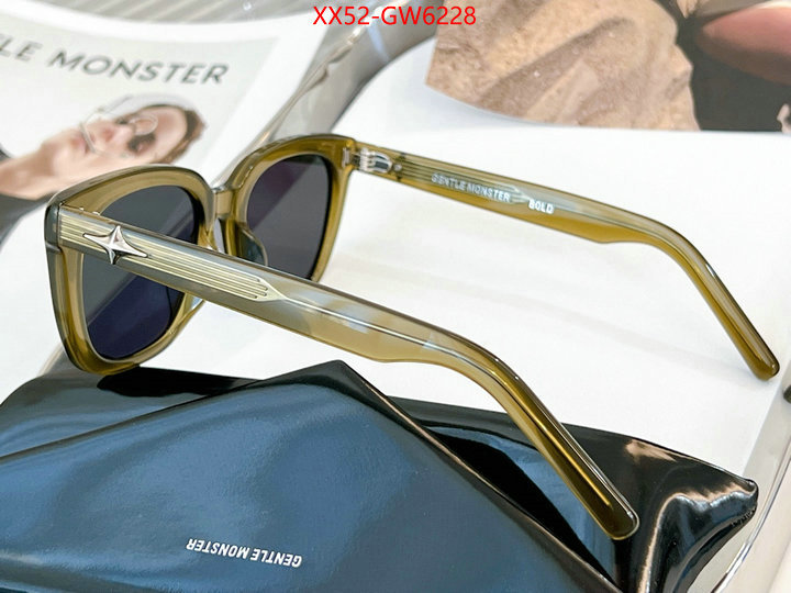 Glasses-Gentle Monster,aaaaa+ replica designer , ID: GW6228,$: 52USD