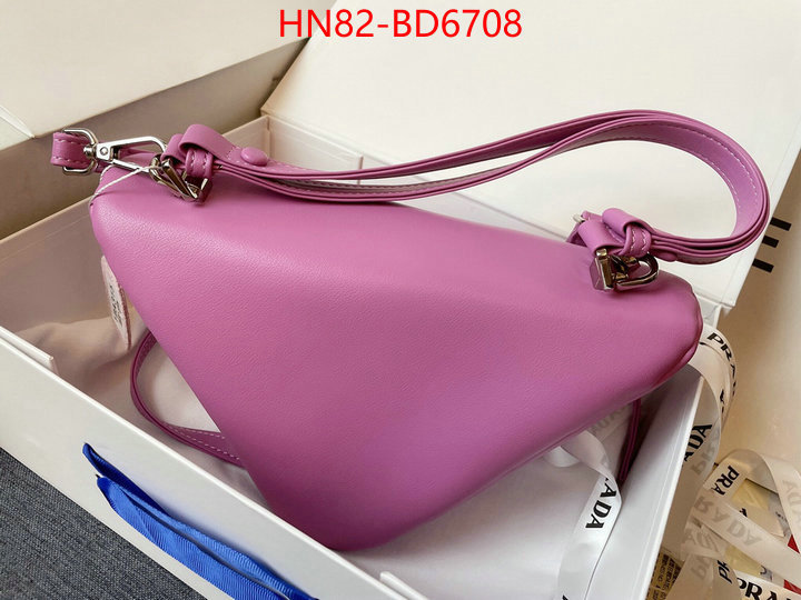 Prada Bags(4A)-Triangle,quality replica ,ID: BD6708,$: 82USD