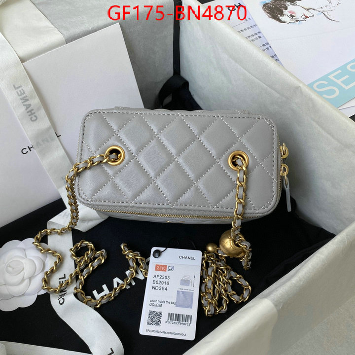 Chanel Bags(TOP)-Vanity,ID: BN4870,$: 175USD