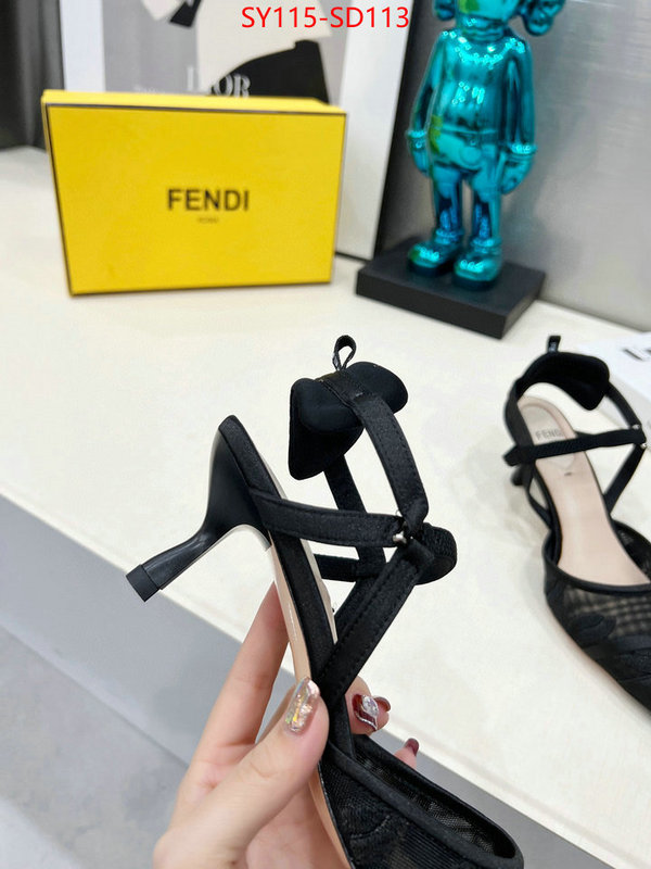 Women Shoes-Fendi,wholesale designer shop , ID: SD113,$: 115USD