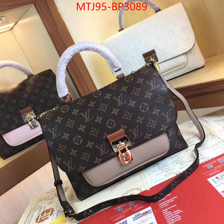 LV Bags(4A)-Handbag Collection-,ID: BP3089,$: 95USD