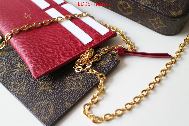 LV Bags(TOP)-Wallet,ID: TK2657,$:129USD