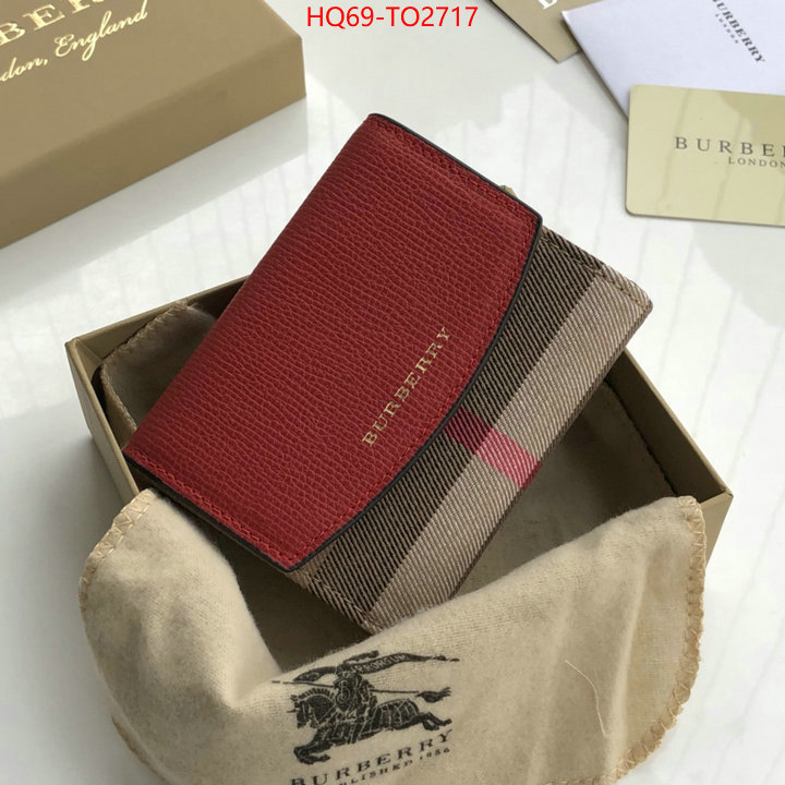 Burberry Bags(4A)-Wallet,aaaaa+ replica designer ,ID: TO2717,$: 69USD