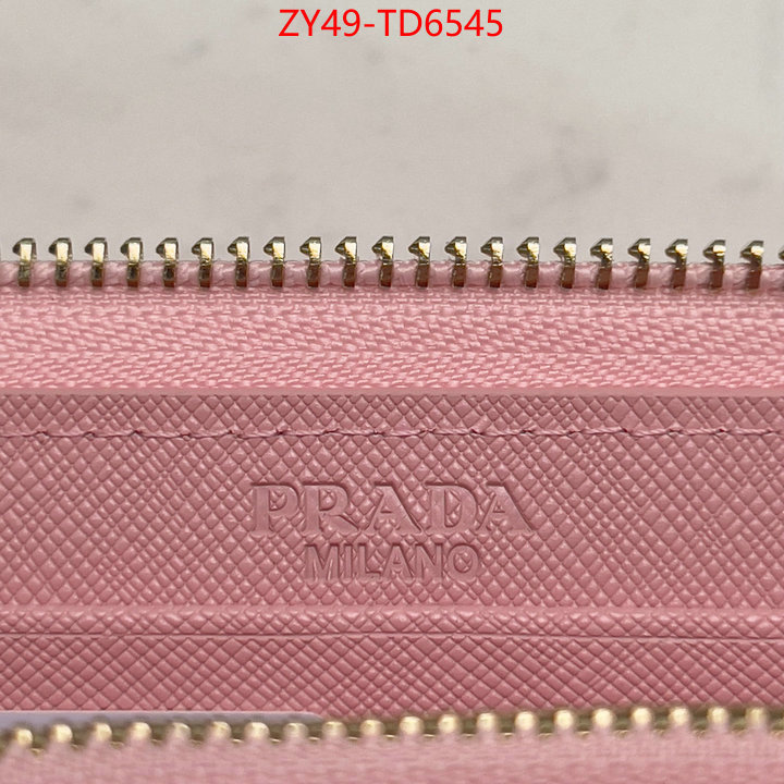 Prada Bags(4A)-Wallet,buy replica ,ID: TD6545,$: 49USD
